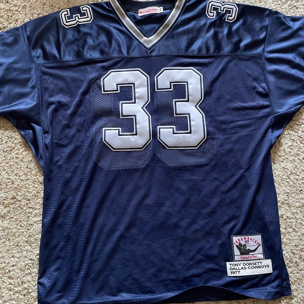Dallas Cowboys Tony Dorsett jersey never worn